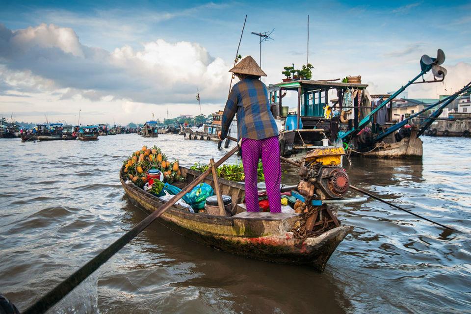 TIỀN GIANG– CẦN THƠ  CHỢ NỔI CÁI RĂNG